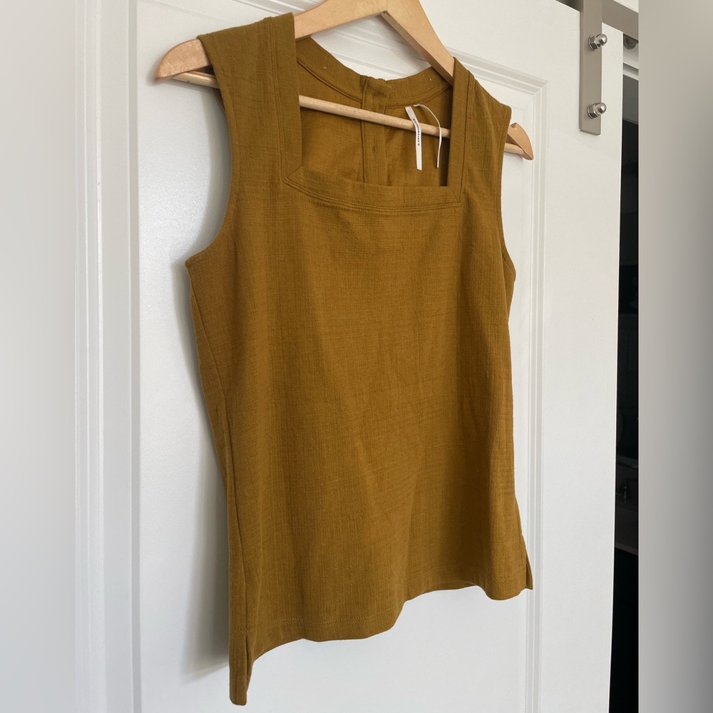 Anthro Square Neck Tank